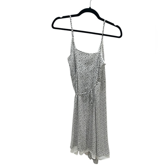 Rails “Iris” Black & White Polka Dot Wrap Midi Dress | XS - Picture 5 of 5